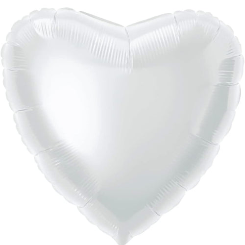 WHITE HEART (18"/ 46cm)