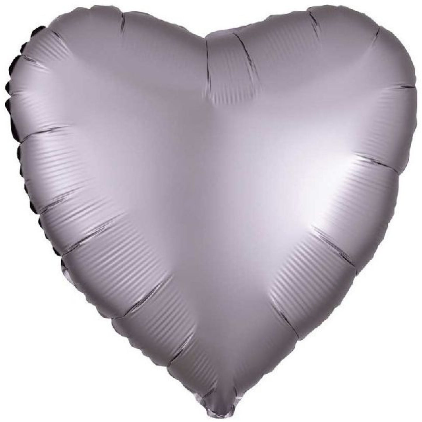 GREIGE (SATIN LUXE) HEART (18"/ 46cm)
