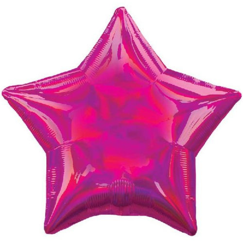 MAGENTA (IRIDESCENT) STAR (19"/ 48cm)