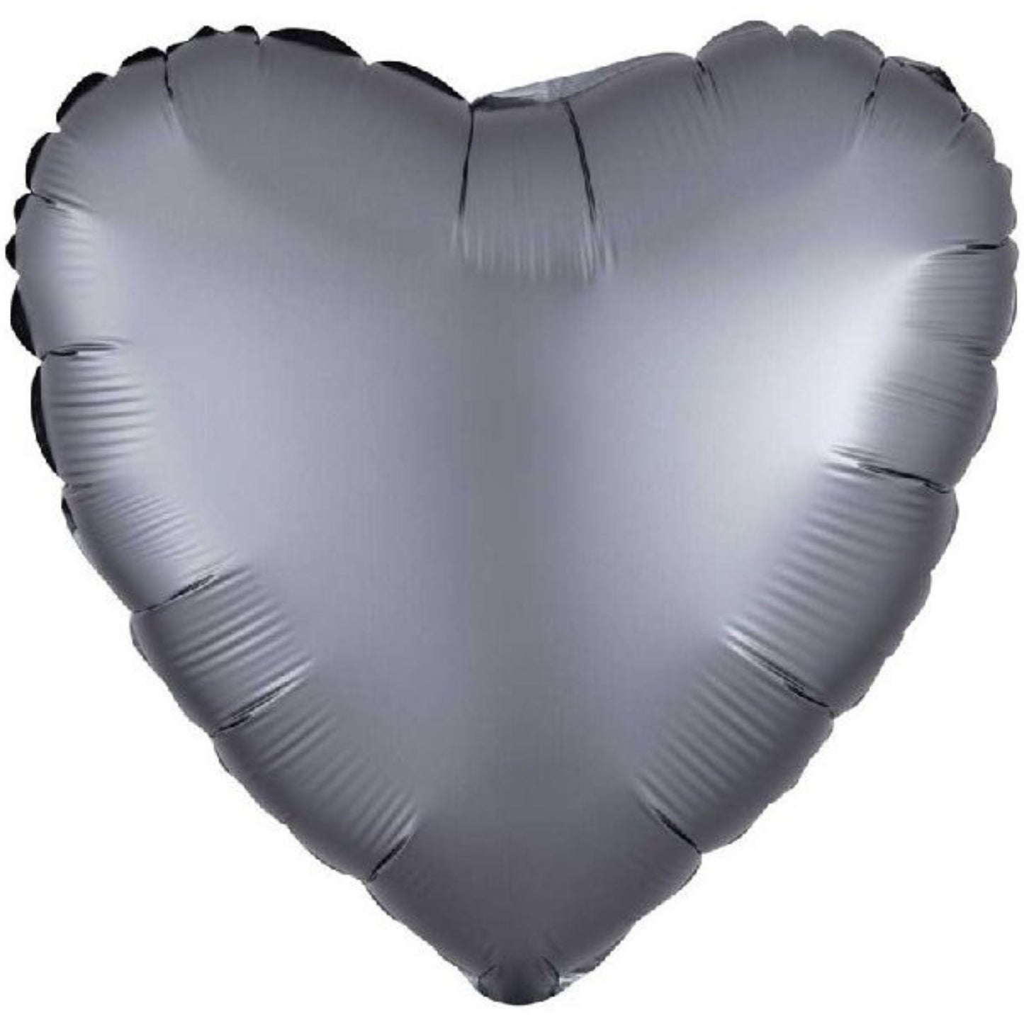 GRAPHITE (SATIN LUXE) HEART (18"/ 46cm)