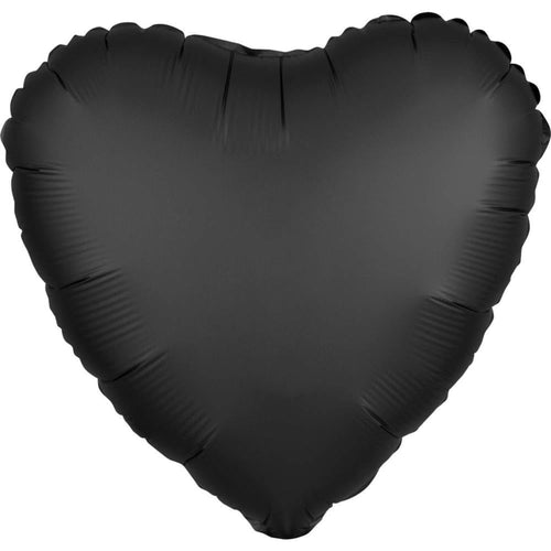 ONYX (SATIN LUXE) HEART (18"/ 46cm)