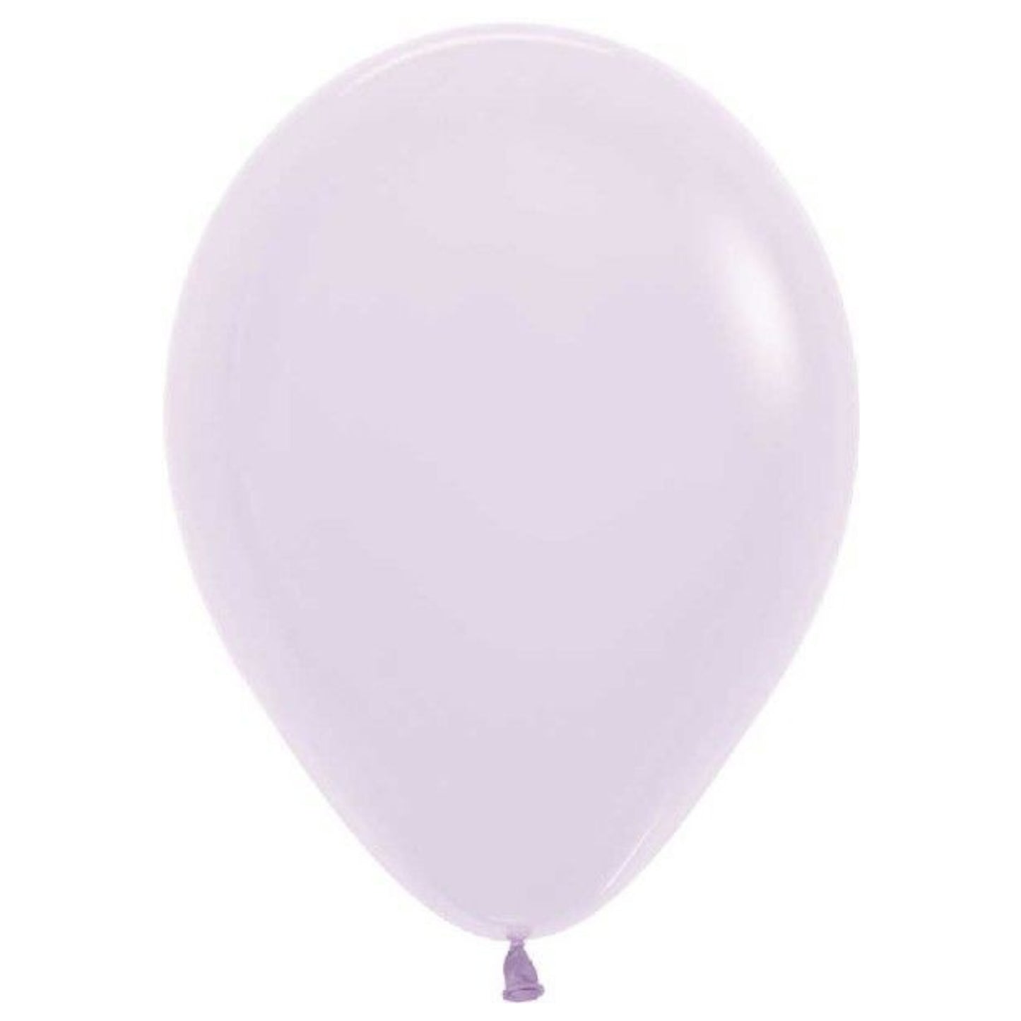 12"/ 30cm LILAC PASTEL MATTE LATEX BALLOON (650)