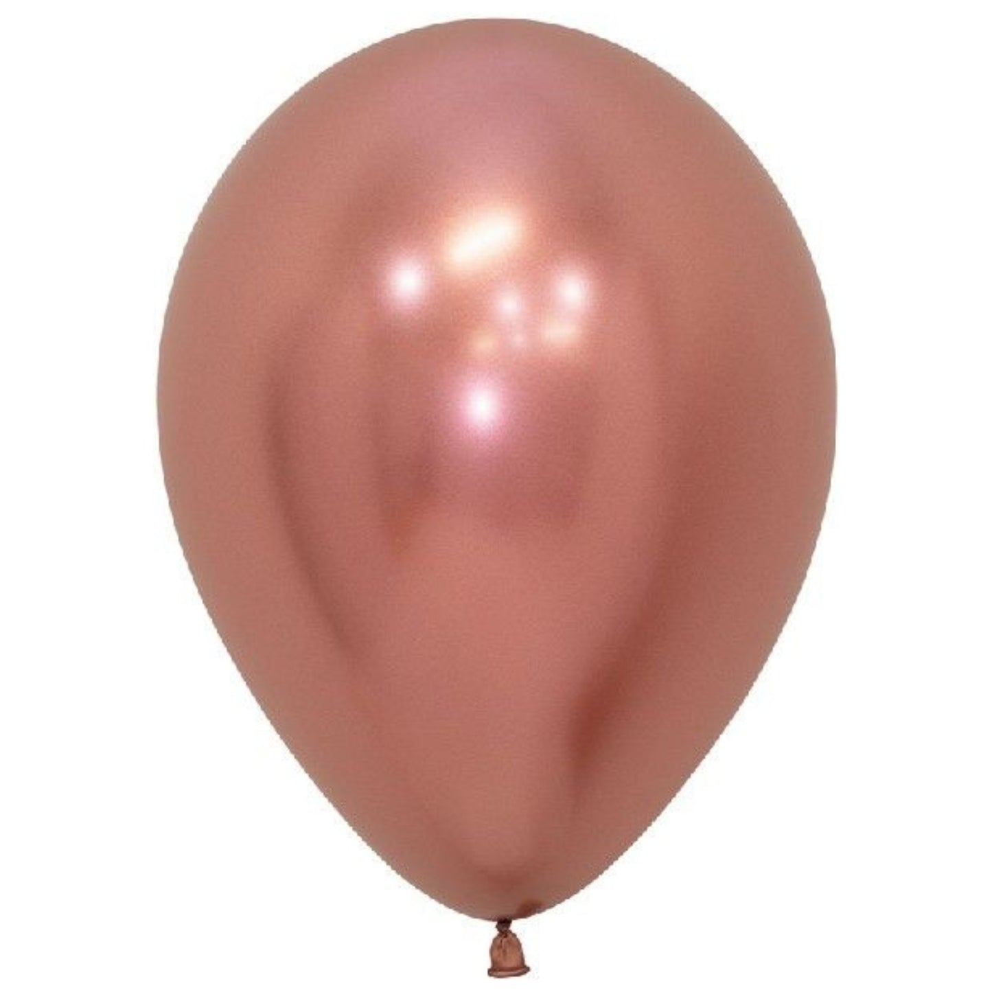 12"/ 30cm ROSE GOLD REFLEX LATEX BALLOON (968)