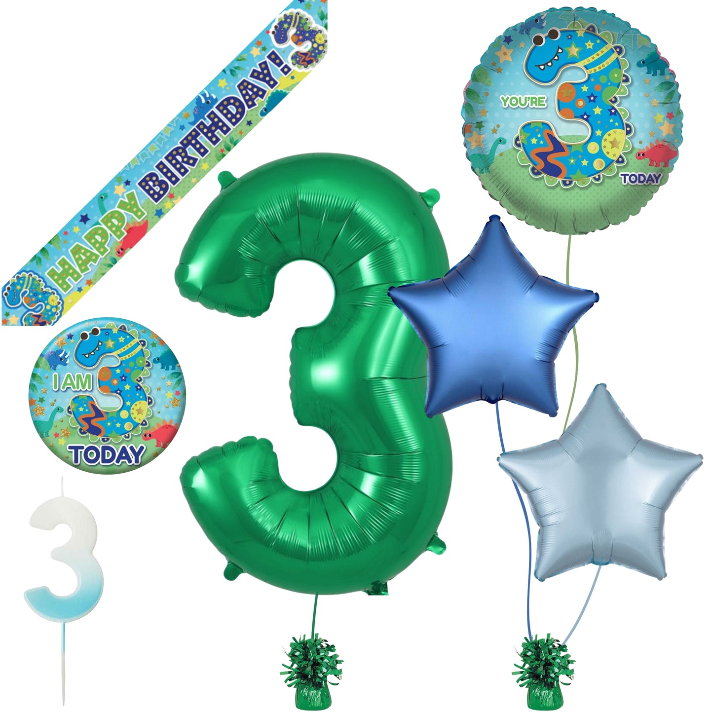 3RD BIRTHDAY BOY BUNDLE