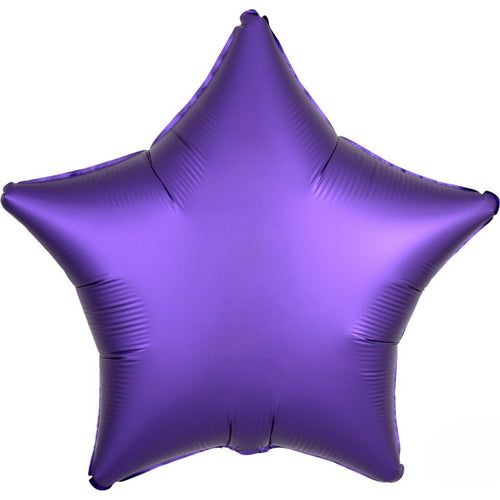 PURPLE ROYALE (SATIN LUXE) STAR (19"/ 48cm)