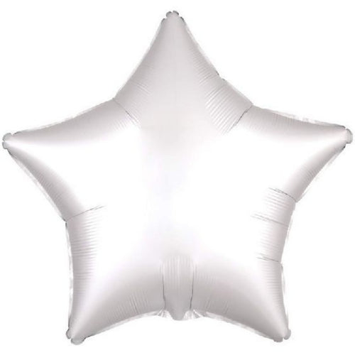 WHITE (SATIN LUXE) STAR (19"/ 48cm)
