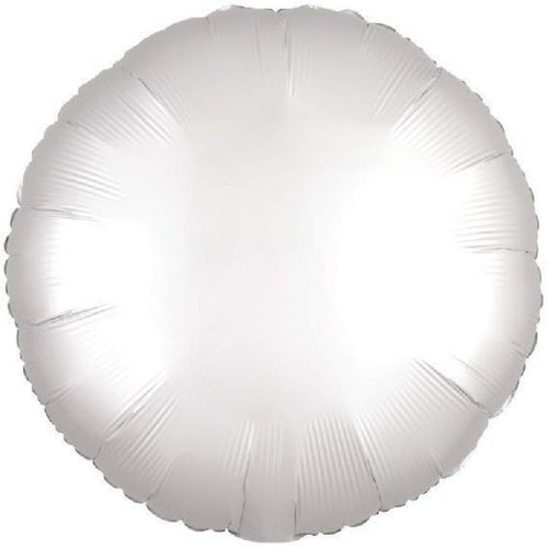 WHITE (SATIN LUXE) CIRCLE (18"/ 46cm)