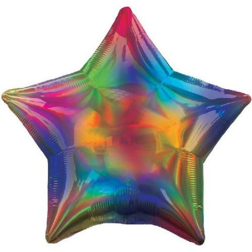 RAINBOW (IRIDESCENT) STAR (19"/ 48cm)