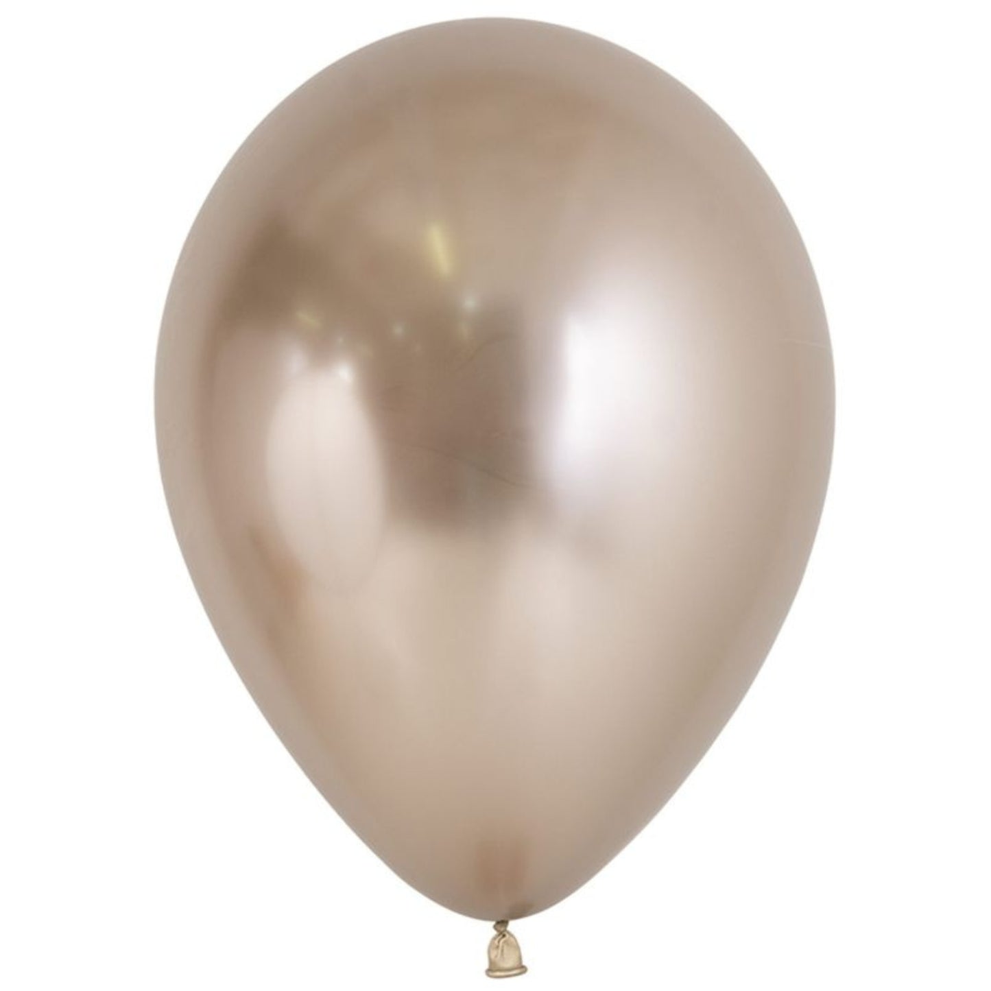 12"/ 30cm CHAMPAGNE REFLEX LATEX BALLOON (971)
