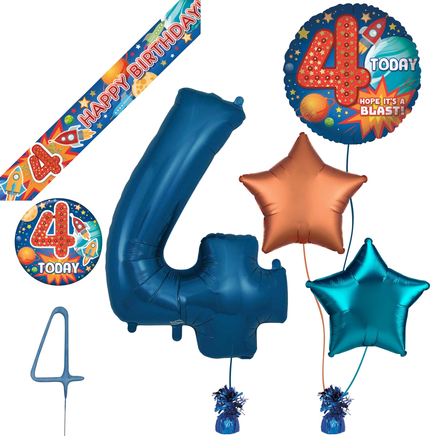 4TH BIRTHDAY BOY BUNDLE