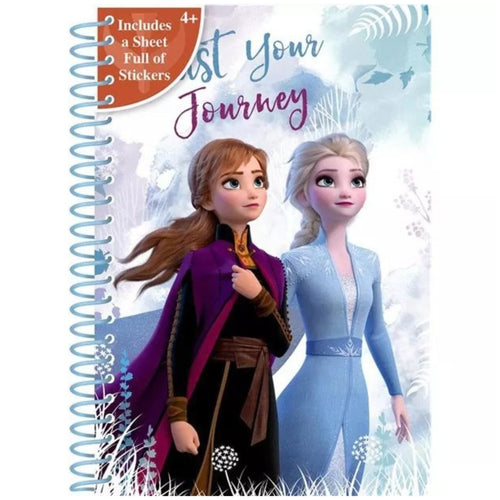 DISNEY FROZEN II A5 SOFTCOVER NOTEBOOK WITH STICKER SHEET