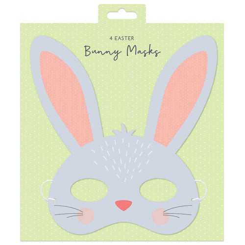 EASTER BUNNY MASKS (4 PACK)