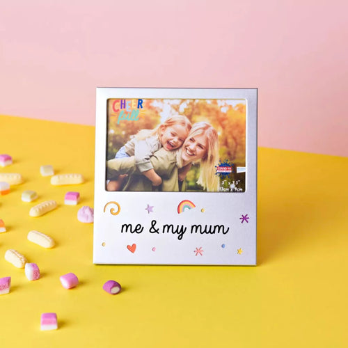 ALUMINIUM "ME AND MY MUM" PHOTO FRAME (5" x 3.5")
