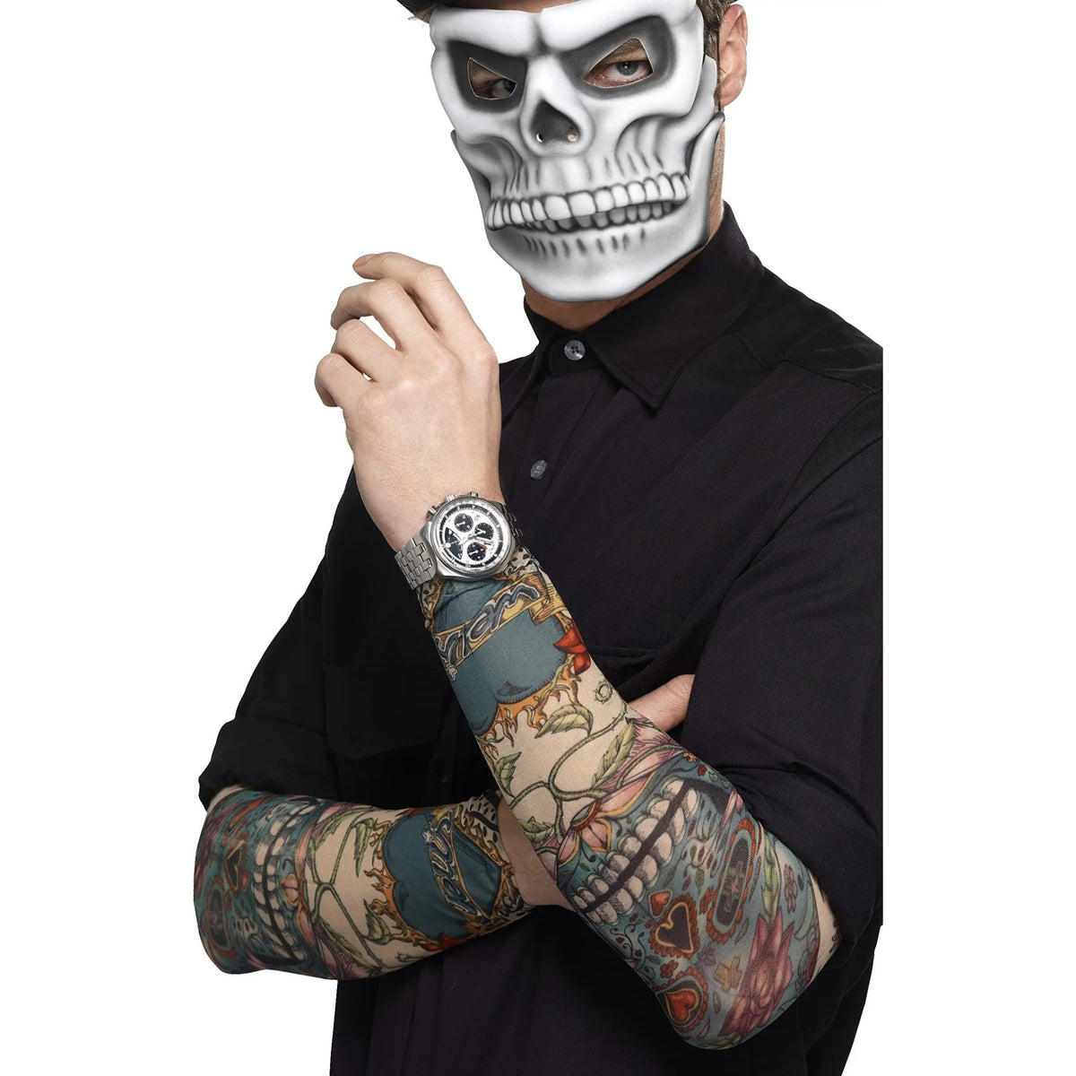 DAY OF THE DEAD SLEEVE TATTOO (2 PACK)