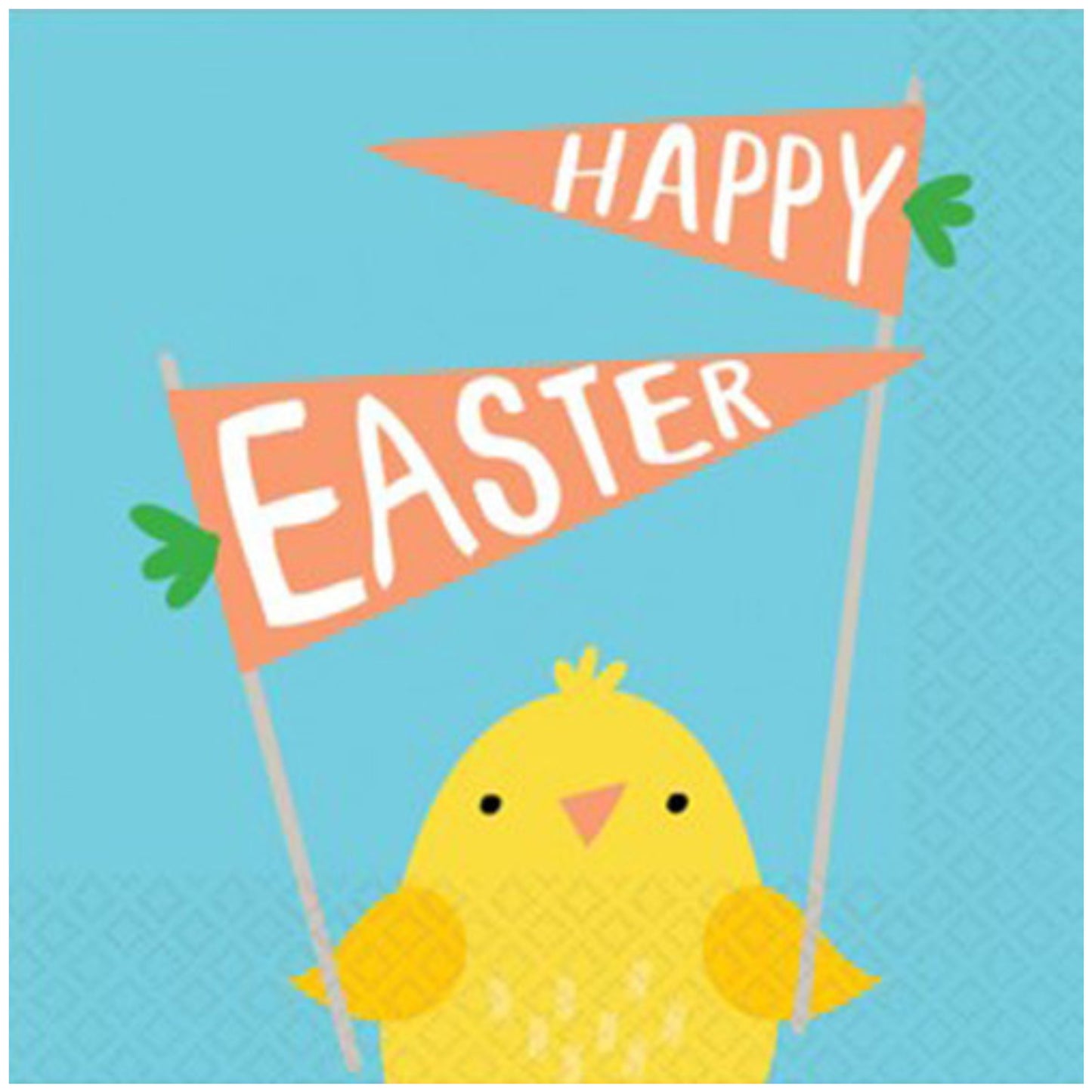 HELLO BUNNY PAPER NAPKINS (16 PACK)