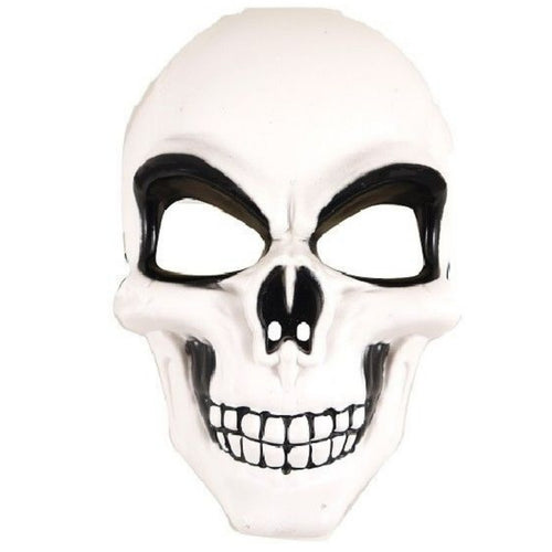 ADULT WHITE SKELETON MASK