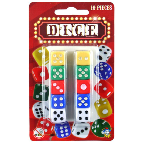 10 PIECE DICE SET