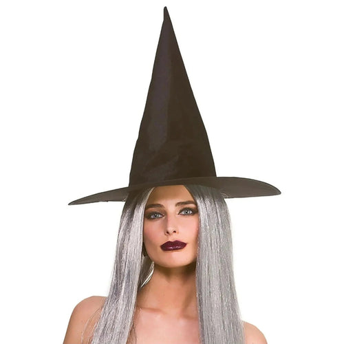 ADULT'S BLACK WITCH'S HAT