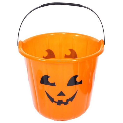 PUMPKIN TRICK OR TREAT BUCKET (18cm)