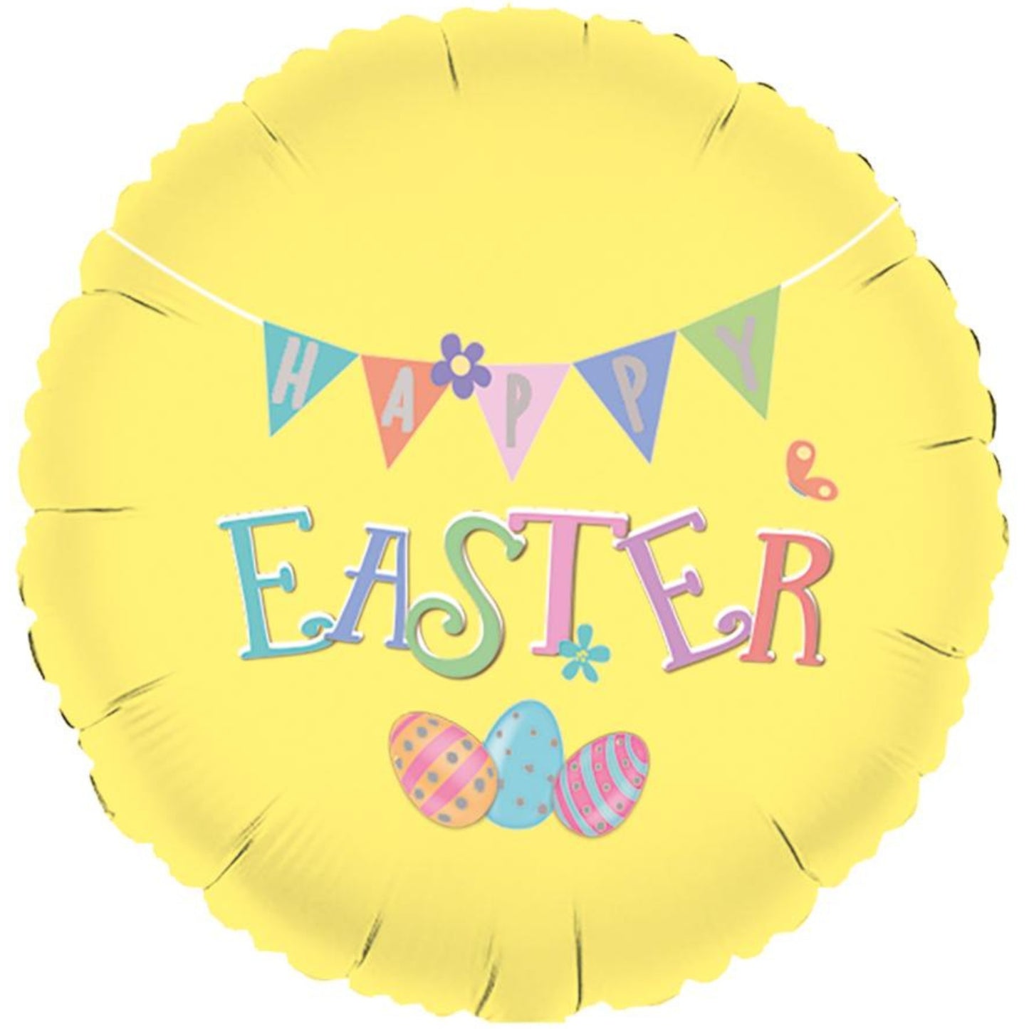 18" /46cm EASTER ROUND FOIL BALLOON