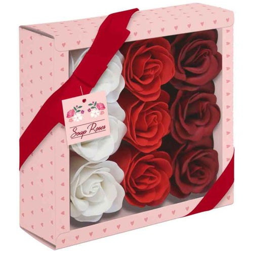 RED SOAP ROSES GIFT BOX
