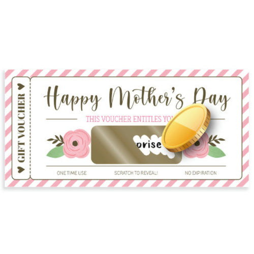 SCRATCH REVEAL MOTHER'S DAY CARD