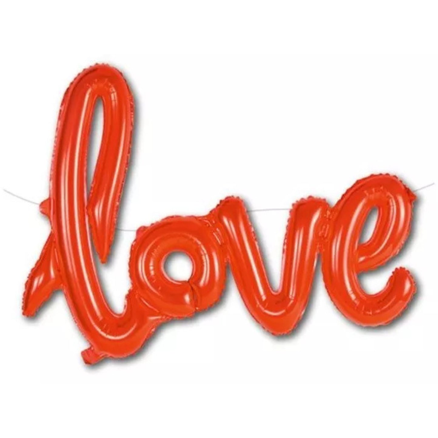 28"/ 71cm RED "LOVE" AIR-FILL FOIL BALLOON