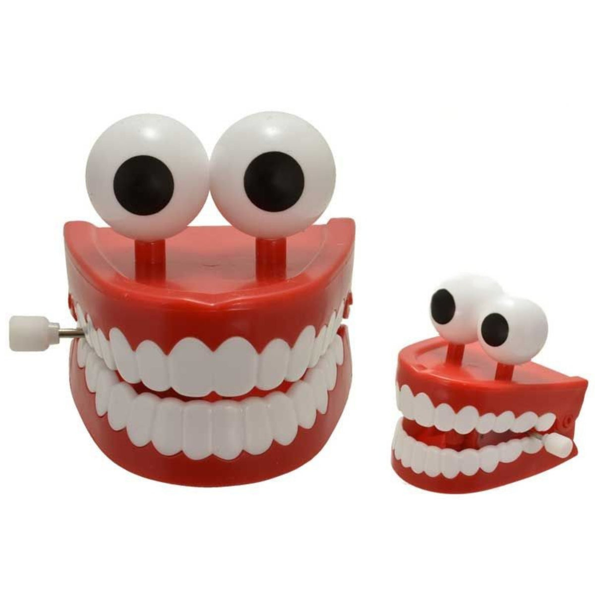 LARGE WIND UP CHATTERING TEETH