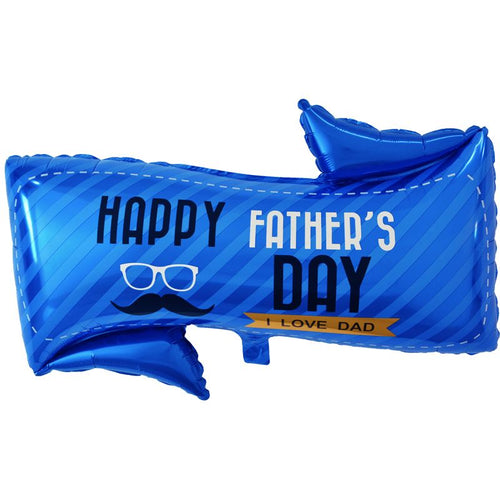 34"/ 86cm HAPPY FATHER'S DAY BANNER SUPERSHAPE FOIL BALLOON