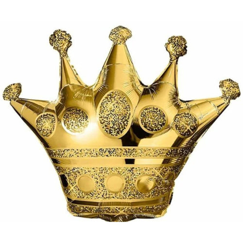 35"/ 89cm CROWN SUPERSHAPE FOIL BALLOON