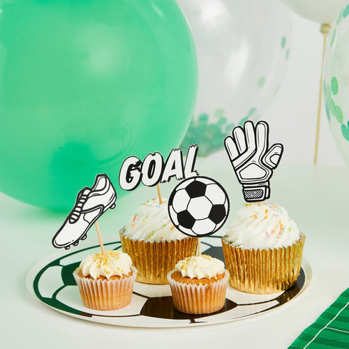 FOOTBALL FOOD PICKS SET (PACK OF 12)
