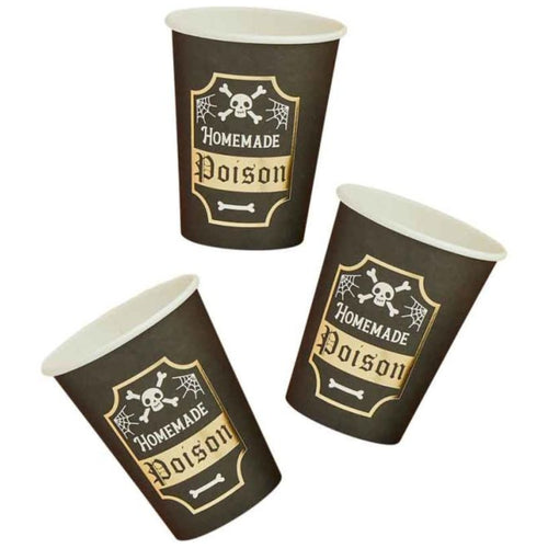 HOMEMADE POISON PAPER CUPS (8 PACK)