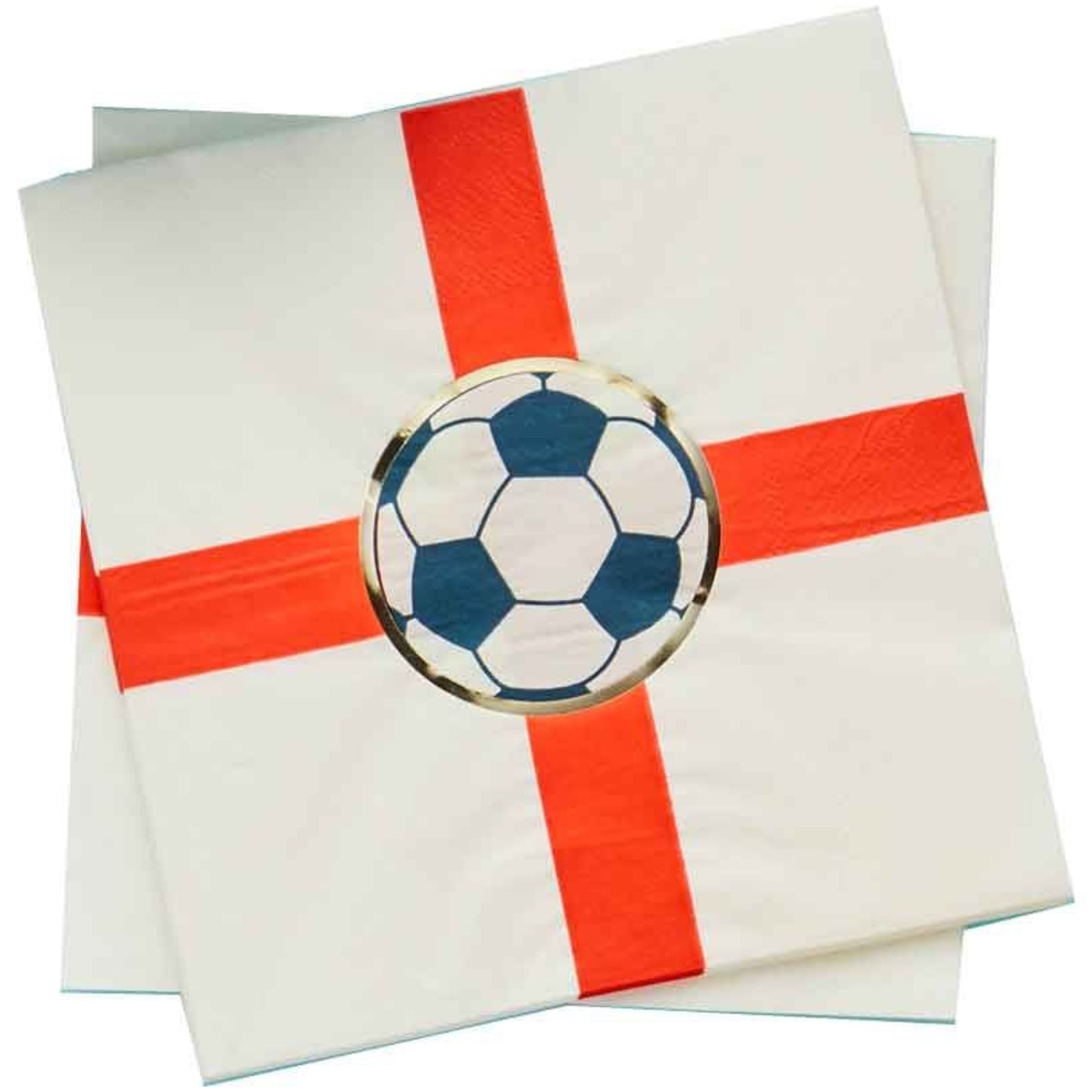 COME ON ENGLAND PAPER NAPKINS (16 PACK)