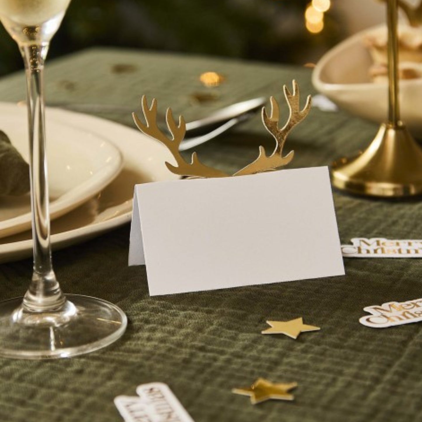 ANTLER PLACE CARDS (10 PACK)