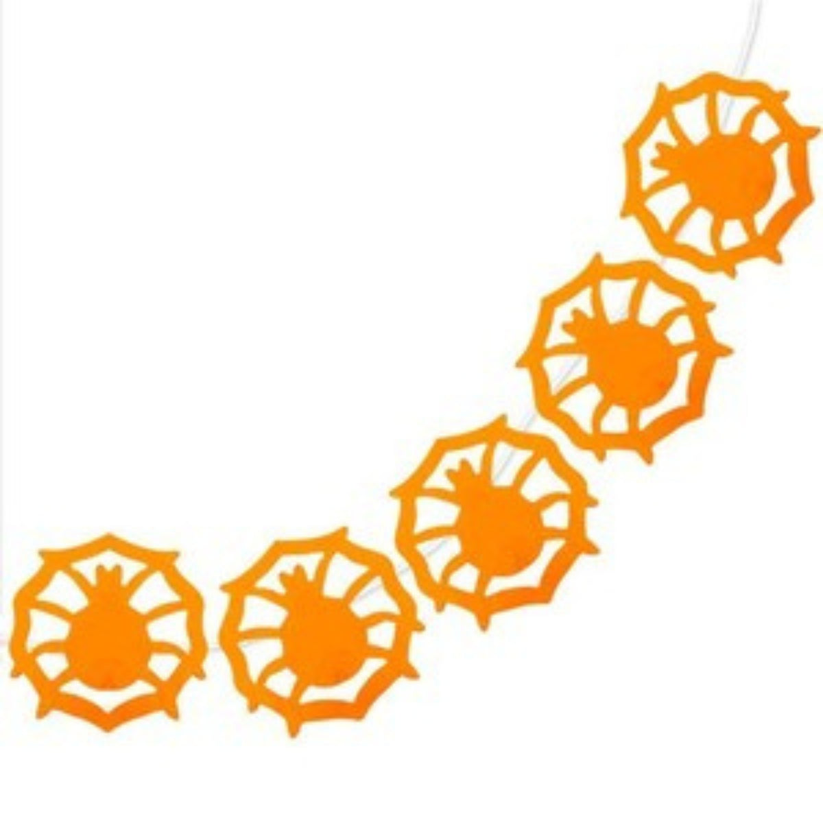 HALLOWEEN SPIDER PAPER GARLAND (3m)