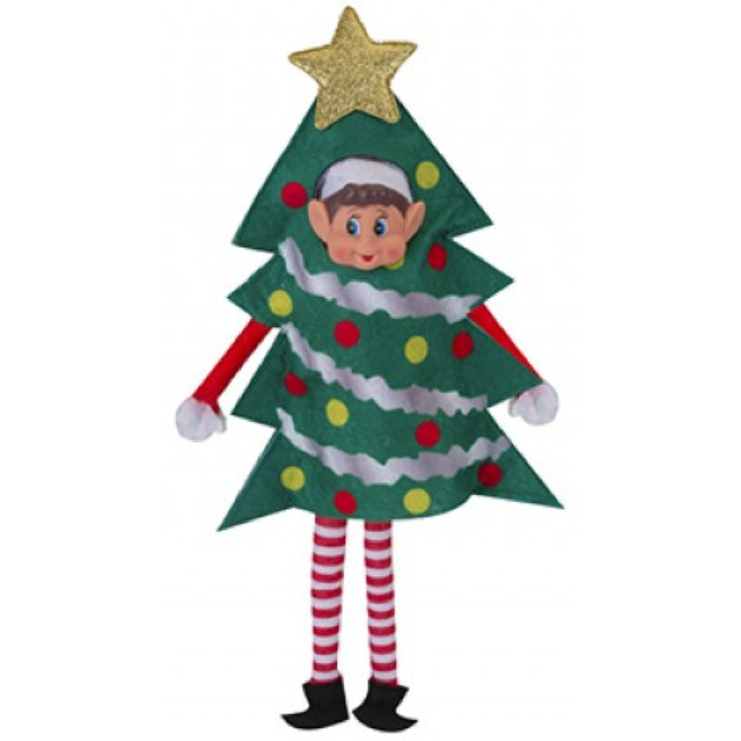 ELF CHRISTMAS TREE OUTFIT