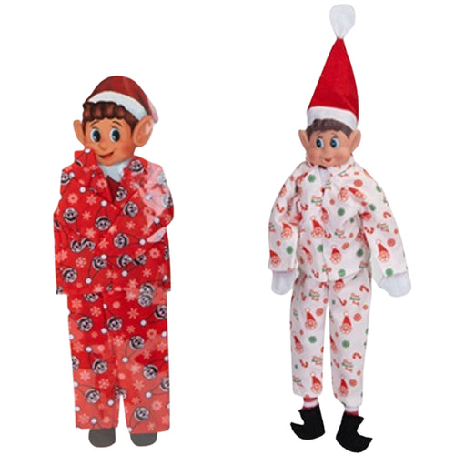 CHRISTMAS ELF PYJAMA OUTFIT (Assorted Designs - 1 will be picked at random)
