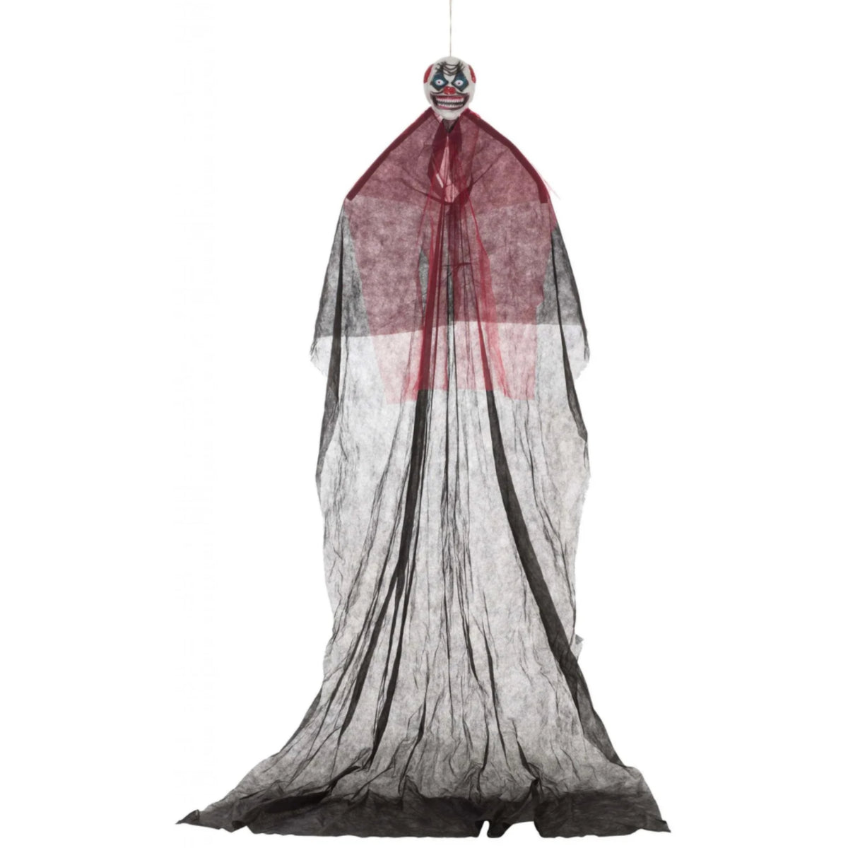 CREEPY CLOWN HANGING DECORATION (7ft)