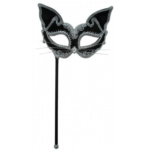 CAT MASK ON STICK