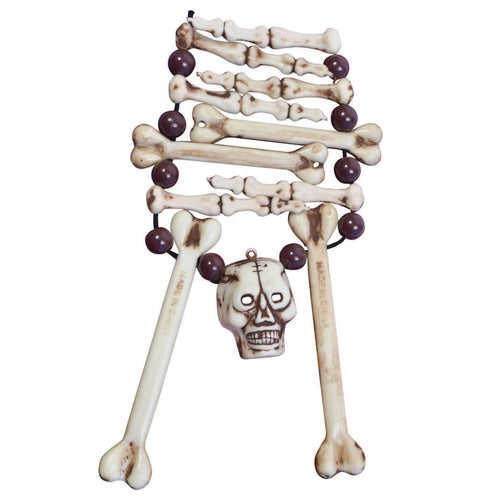 SKELETON BONE HALLOWEEN NECKLACE