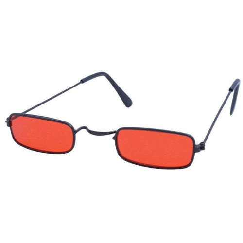 DRACULA GLASSES WITH RED LENSES