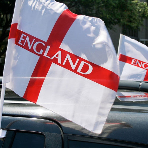 HEAVY DUTY ENGLAND CAR FLAG