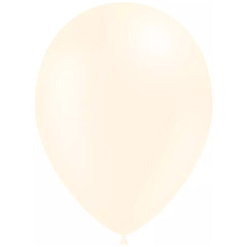 12"/ 30cm IVORY FASHION LATEX BALLOON