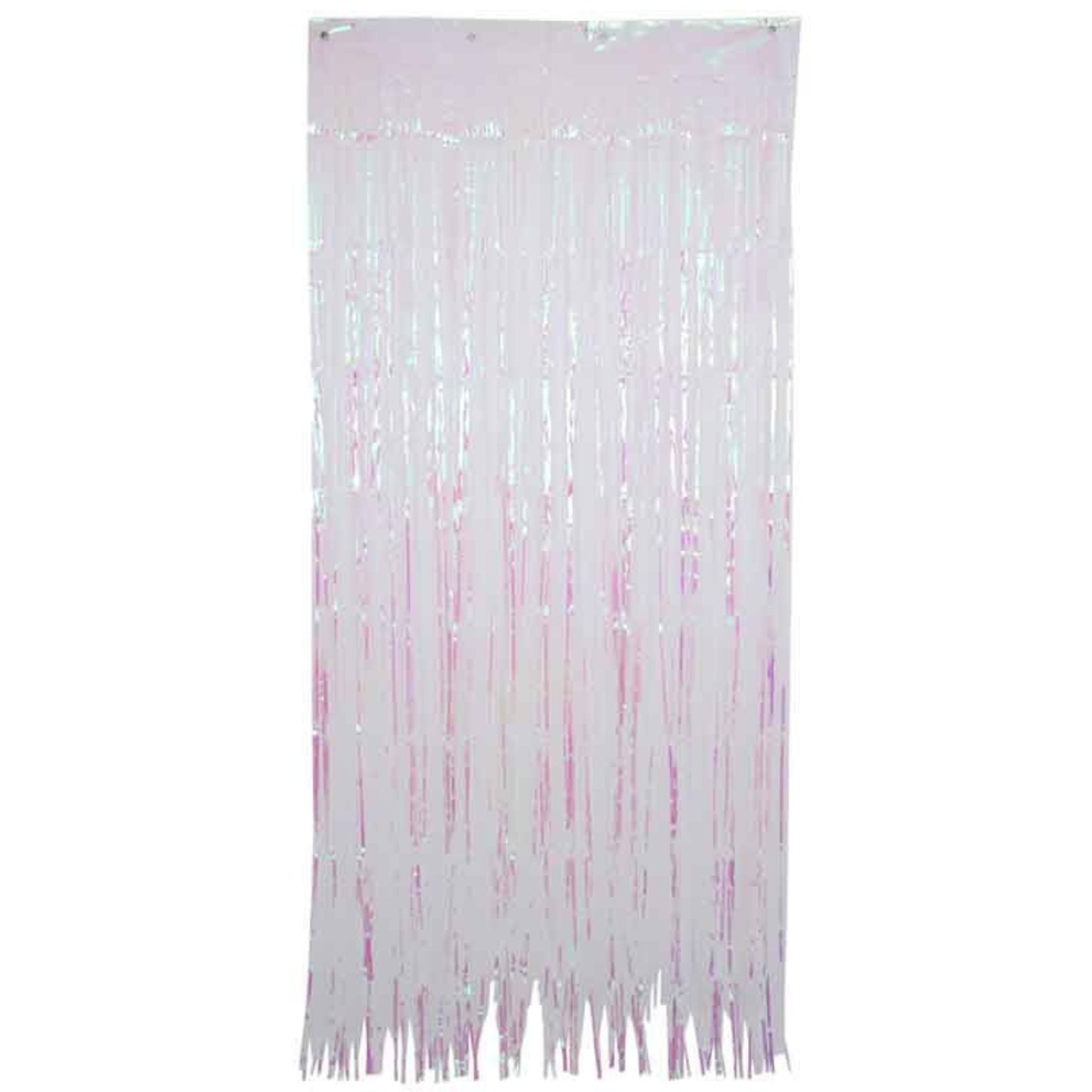 90cm x 2.4m IRIDESCENT FOIL TINSEL DOOR CURTAIN