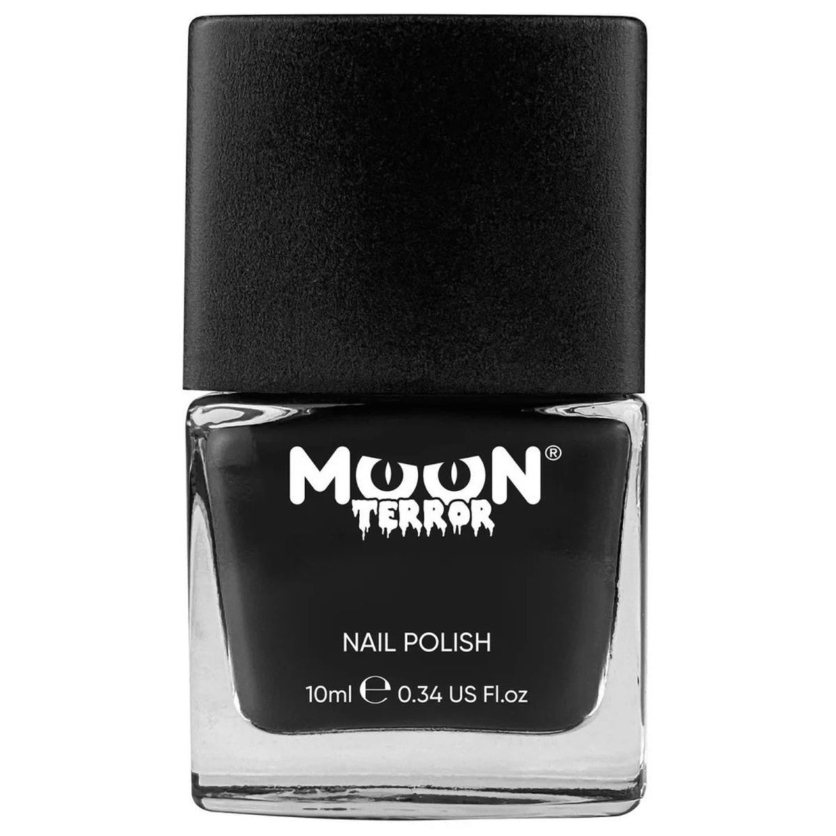 MOON TERROR HALLOWEEN NAIL POLISH MIDNIGHT BLACK (14ml)