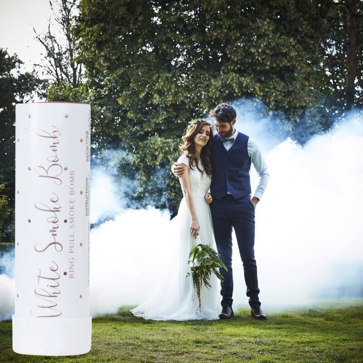 WHITE SMOKE BOMB FOR WEDDINGS