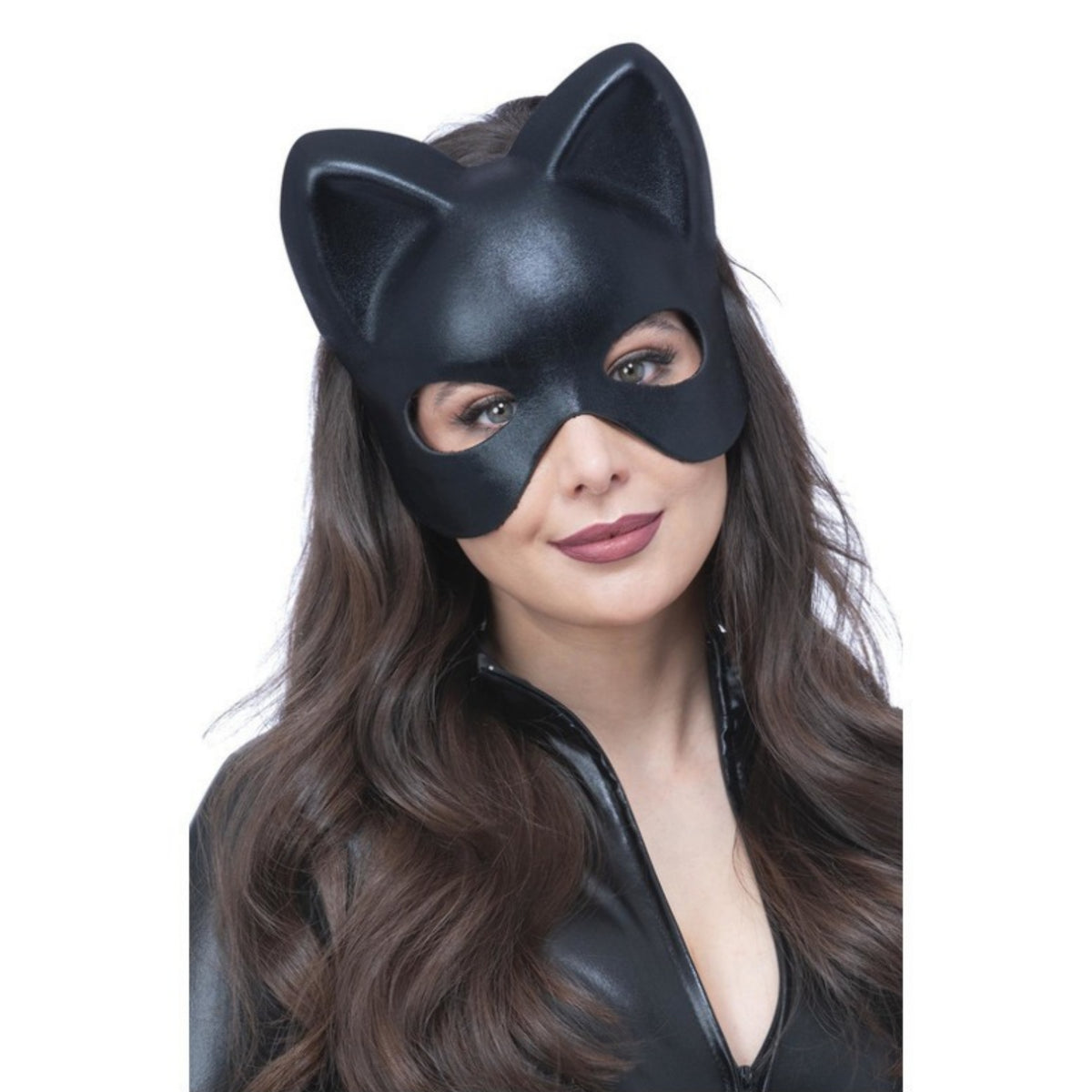 ADULT'S BLACK CAT EYE MASK