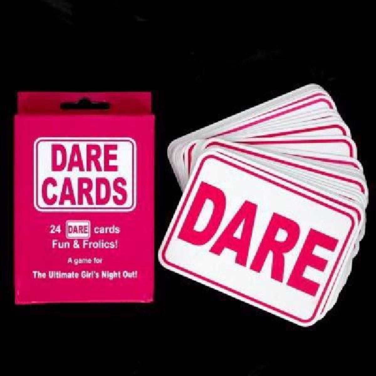 PINK HEN NIGHT DARE CARDS (24 PACK)