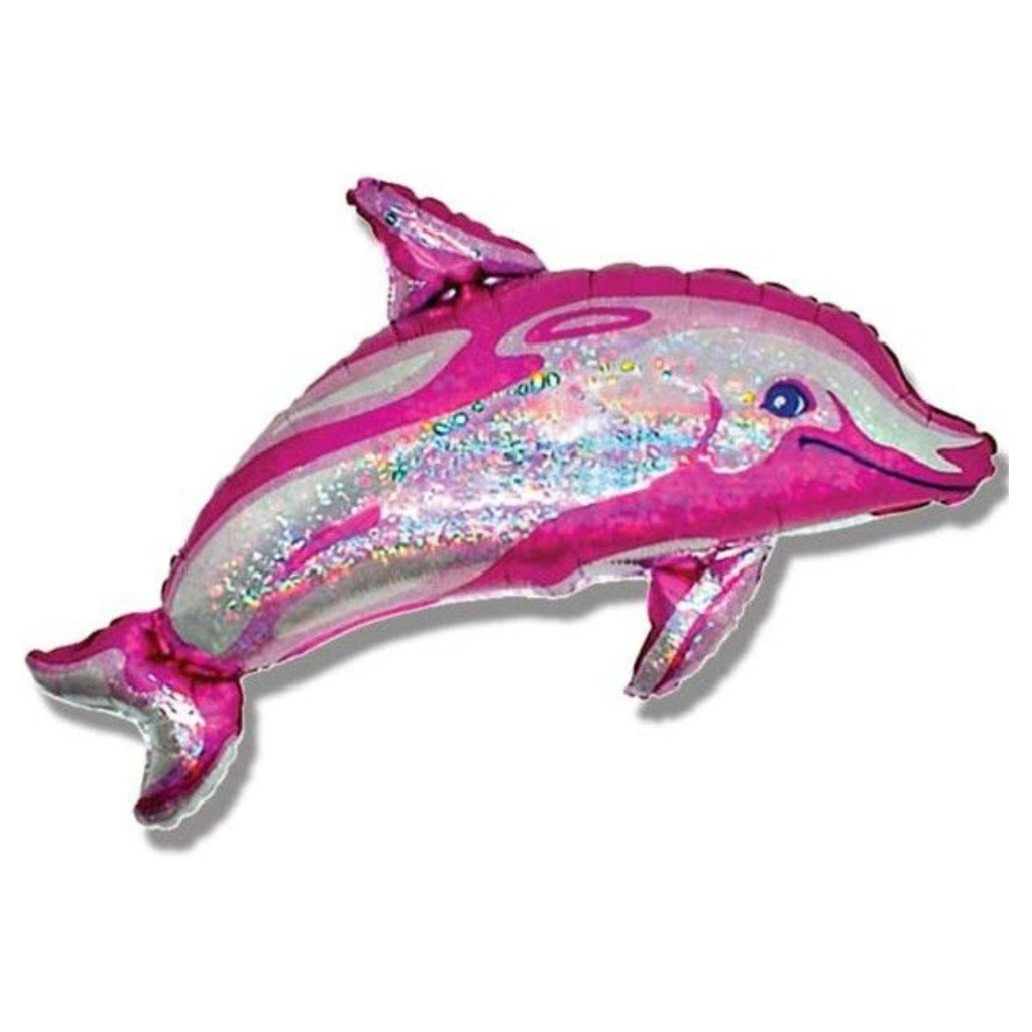 31"/ 79cm PINK DOLPHIN SUPERSHAPE FOIL BALLOON