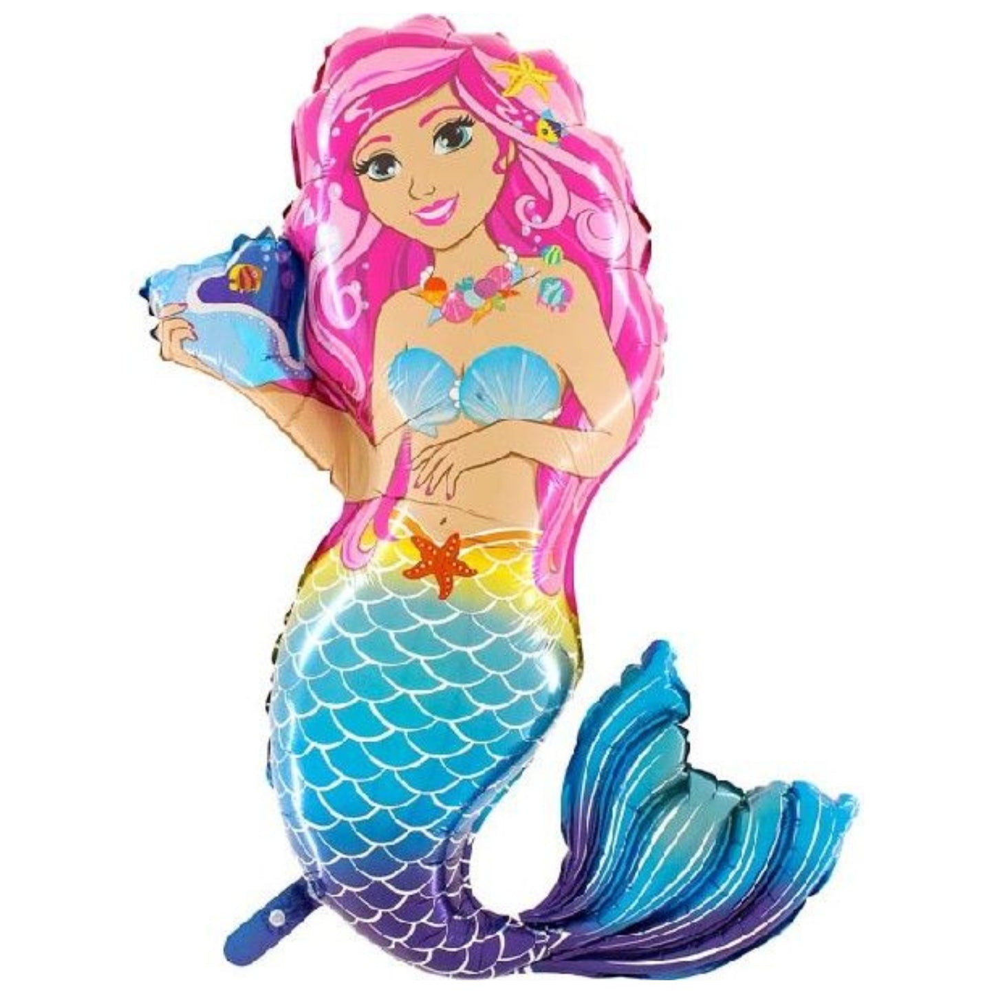 47"/ 117cm MERMAID SUPERSHAPE FOIL BALLOON